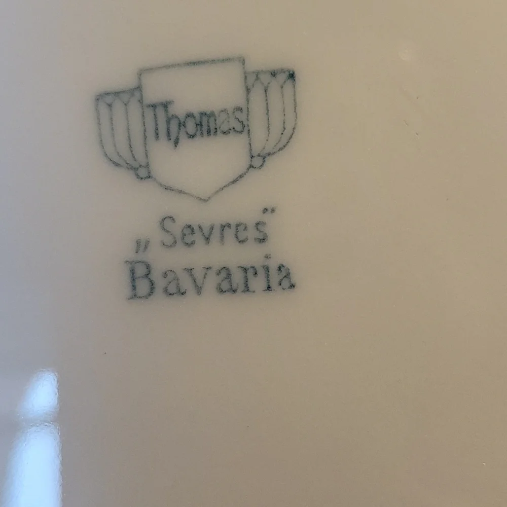 Vintage Acorn Bavaria plate